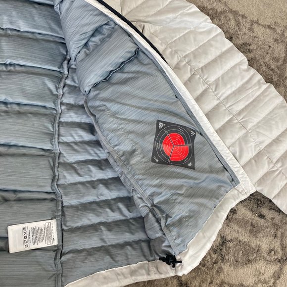 EUC Adidas Women's Climaheat Hooded Jacket - Picture 5 of 11